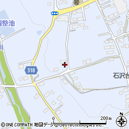 茨城県常陸大宮市石沢1904-3周辺の地図