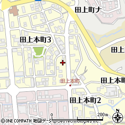 石川県金沢市田上本町７の周辺の地図