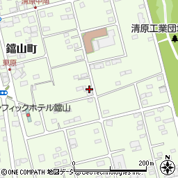 栃木県宇都宮市鐺山町2009-3周辺の地図