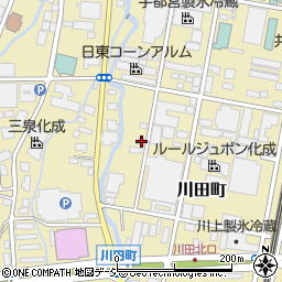 栃木県宇都宮市川田町989周辺の地図