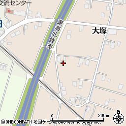 富山県南砺市大塚816周辺の地図