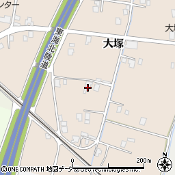 富山県南砺市大塚820周辺の地図
