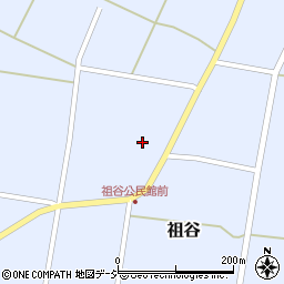 富山県南砺市祖谷561周辺の地図