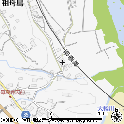 群馬県渋川市祖母島51周辺の地図