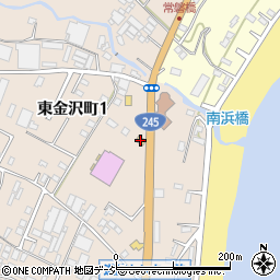 山岡家日立東金沢店周辺の地図