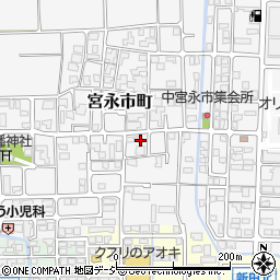 石川県白山市宮永市町284周辺の地図