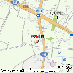 栃木県宇都宮市鐺山町426-8周辺の地図