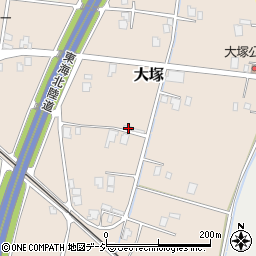 富山県南砺市大塚822周辺の地図
