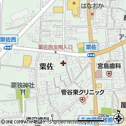 長野県千曲市粟佐1353周辺の地図