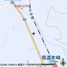 長野県大町市平木崎8607周辺の地図