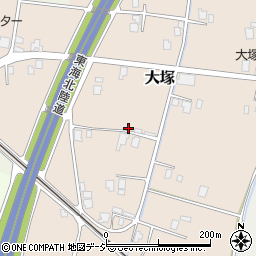 富山県南砺市大塚823周辺の地図