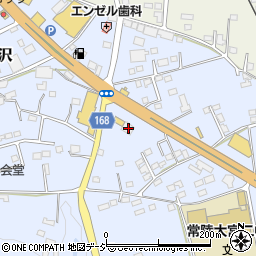 茨城県常陸大宮市石沢1668周辺の地図