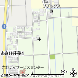 石川県白山市番匠町512-1周辺の地図