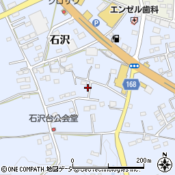 茨城県常陸大宮市石沢1706-6周辺の地図