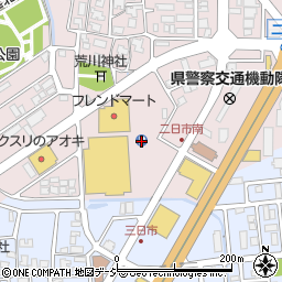 ＤＣＭ野々市店駐車場周辺の地図