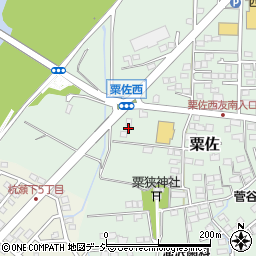長野県千曲市粟佐1262周辺の地図