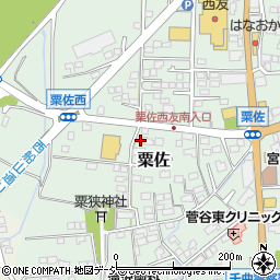 長野県千曲市粟佐1242周辺の地図