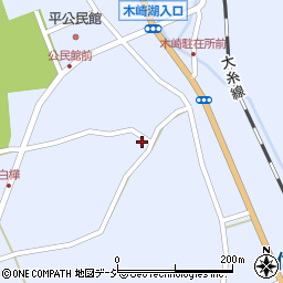 長野県大町市平木崎9179周辺の地図