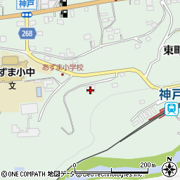 群馬県みどり市東町神戸833周辺の地図