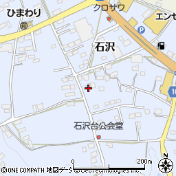 茨城県常陸大宮市石沢1702-2周辺の地図
