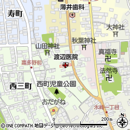 渡辺医院周辺の地図