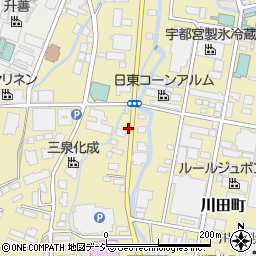 栃木県宇都宮市川田町1017周辺の地図