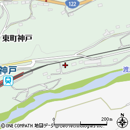 群馬県みどり市東町神戸1038-3周辺の地図