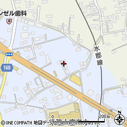 茨城県常陸大宮市石沢1643周辺の地図