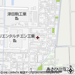 石川県白山市宮永市町615-8周辺の地図