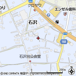 茨城県常陸大宮市石沢1705-2周辺の地図