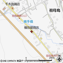 横田屋商店周辺の地図