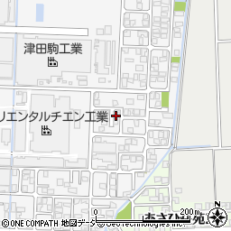 石川県白山市宮永市町615-10周辺の地図