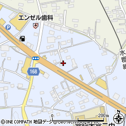 茨城県常陸大宮市石沢1658周辺の地図