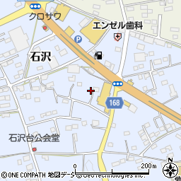 茨城県常陸大宮市石沢1689周辺の地図