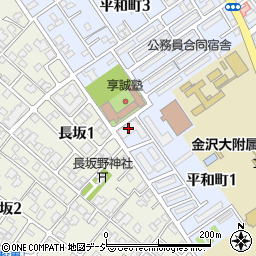 石川県　鍼灸マッサージ師会（公益社団法人）周辺の地図
