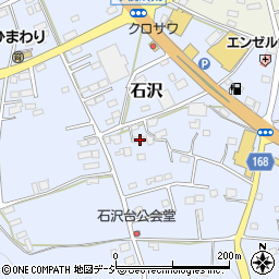 茨城県常陸大宮市石沢1700周辺の地図