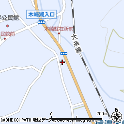 長野県大町市平木崎9184周辺の地図