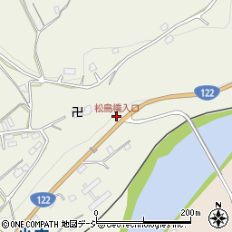 松島橋入口周辺の地図