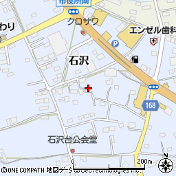 茨城県常陸大宮市石沢1698周辺の地図