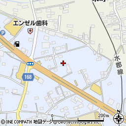 茨城県常陸大宮市石沢1653-2周辺の地図