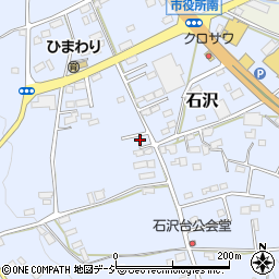 茨城県常陸大宮市石沢1799周辺の地図
