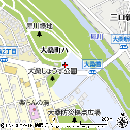 石川県金沢市大桑町ハ周辺の地図