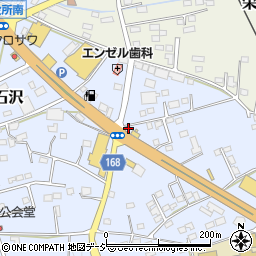 茨城県常陸大宮市石沢1667-3周辺の地図