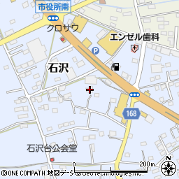 茨城県常陸大宮市石沢1693周辺の地図