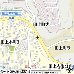 石川県金沢市田上本町ラ周辺の地図