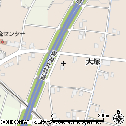 富山県南砺市大塚830周辺の地図