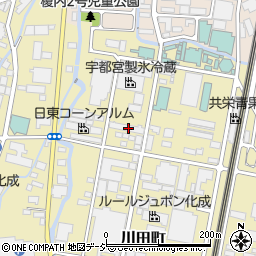 栃木県宇都宮市川田町884周辺の地図