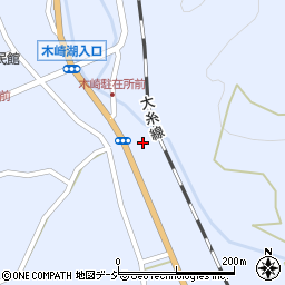長野県大町市平木崎8630周辺の地図