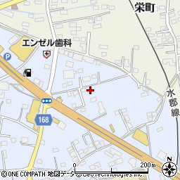 茨城県常陸大宮市石沢1653周辺の地図