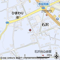 茨城県常陸大宮市石沢1886周辺の地図